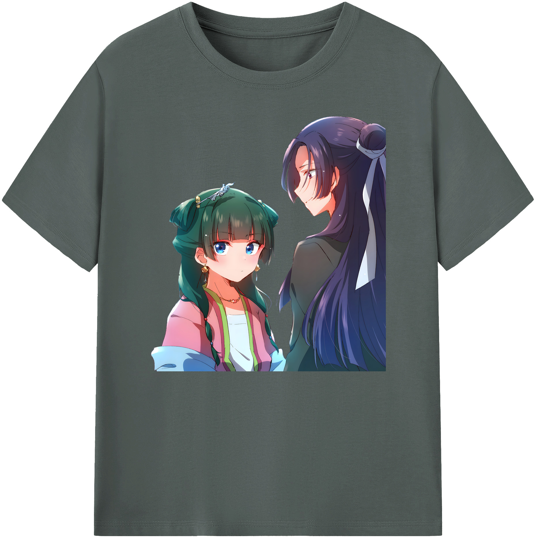 （画像用） 薬屋のひとりごと The Apothecary Diaries 綿100％ メンズ半袖Tシャツ｜肌触りやわらか＆通気性
